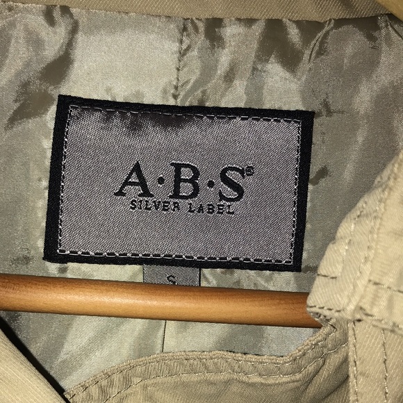 ABS Allen Schwartz Jackets & Coats Abs Cropped Trench Jacket Poshmark